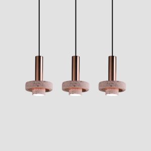 Nordic Bedroom Bed Modern Simple Marble Living Room Light Creative Led