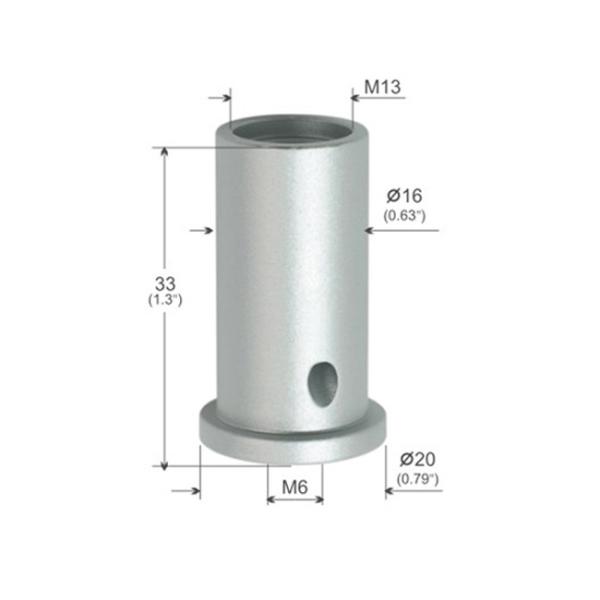 Buy Silver Plated M6 Female Thread Ceiling Picture Hanging Systems YW86256 at wholesale prices