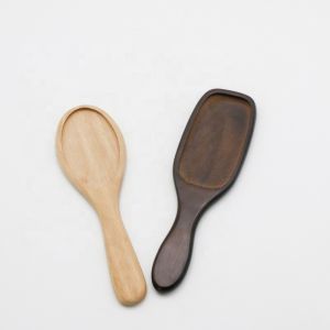Quality Smooth Wooden Handle Paddle Cushion Hair Brush for sale