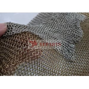 Decoration Divider 12mm Metal Ring Mesh Welded
