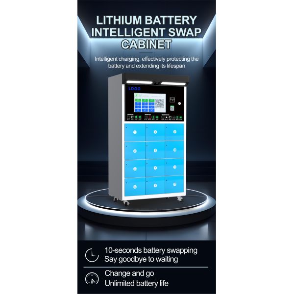 IOT Management Battery Swapping Cabinet Stations For Electric Car Eco Friendly