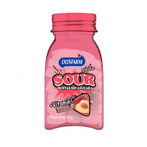 Peach Sour Mints Custom Mints Natural Flavors