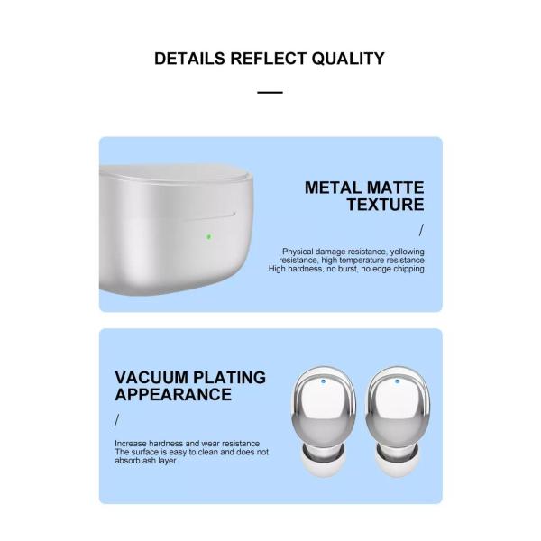 Mini TWS Earbuds Touch Wireless Bluetooth Earbuds 3D Stereo Headphones