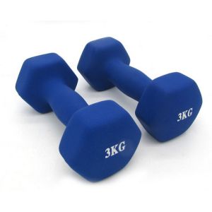 Women Fitness Aerobic Exercise dumbbell charm Dumbbells Gym Neoprene Iron
