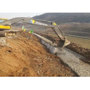 Low Carbon Steel HD Galvanized Gabion Mesh Cage