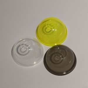 Transparent Plastic PP Lids for Sealing and Protecting Cups