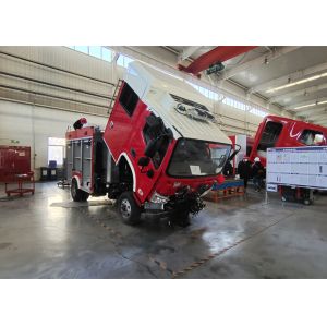 16000L Water 6000L Foam Rescue Fire Truck With 6 Seats