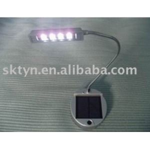 Solar Power 4 LED Desk Lamp
