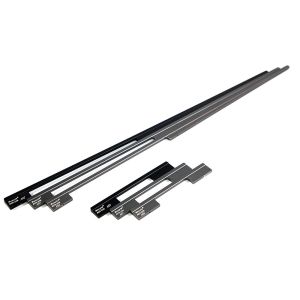 Modern Customized Brown 220mm Aluminium Drawer Handles