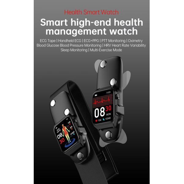 E530 Smart watch Music Control Health Monitoring Smartwatch With Blood Sugar SMS Reminder