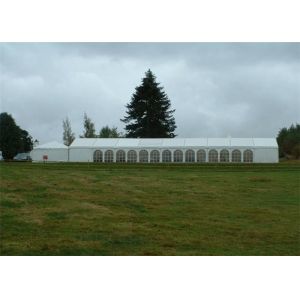 Modular Aluminium Frame Tents Event Tent White Fabric Cover 100km/h