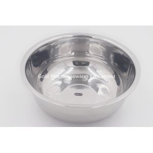 28cm Big Size Seasoning Stainless Steel Round Basin