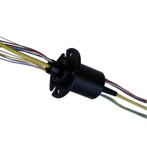 Fiber Optic Compact Slip Ring, 1 Circuit Fiber / 12 Circuits IP68