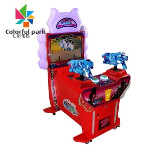 Frozen Heroes Gun Arcade Machine , Rambo Mode Commando Arcade Machine