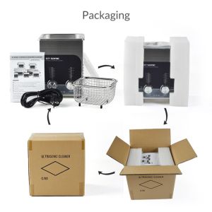 GT SONIC 2L Capacity Tabletop Ultrasonic Cleaner Dental Ultrasonic Cleaning