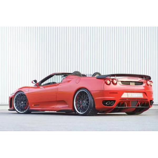 For Ferrari F430 Body Kit F430 Upgraded HAMANN Style Front Shovel Diffuser Spoiler Side Skirt F430 Carbon Fiber Body Kit