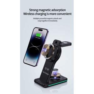 Convenient and Fast Charging with Multifunction Wireless Charger