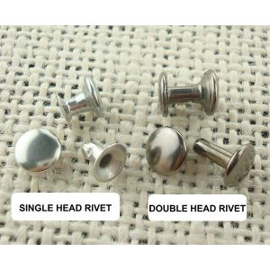 wholesale double cap single cap cheap metal jeans rivet for shoes bag clothing