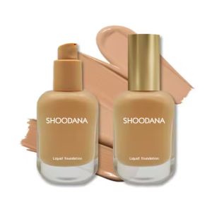 Waterproof Matte Foundation With Full Coverage Natural Ingredients Whitening Effects Dark Skin Mineral Liquid Makeup Concealer