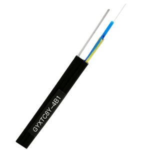 Self Supporting Amoured Figure 8 Aerial Cable With Messenger