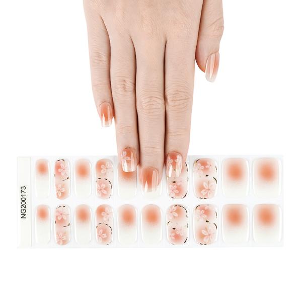 Hot sale fashional Shanghai Huizi factory nail art nail stickers & wraps