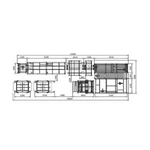 Square Duct Coil Line Auto Coil Line VII Metal Slitting Line