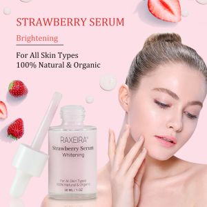1.01OZ Strawberry Face Serum Hyaluronic Acid Moisturizes Whitens And Brightens