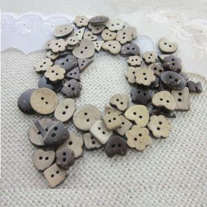 china factory round Eco friendly nature shell button 14L-54L coconut button