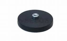 Buy N52 Magnet Grade Rubber Coated Pot Magnet  with Inner Screws at wholesale prices