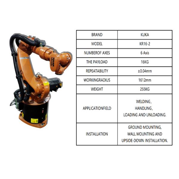 6 Axis Kuka Robot Arm Maximize Productivity With 16KG Payload