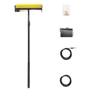 Photovoltaic Solar Panel Rotary Cleaning Robot Brush Outlet Manual Rotating