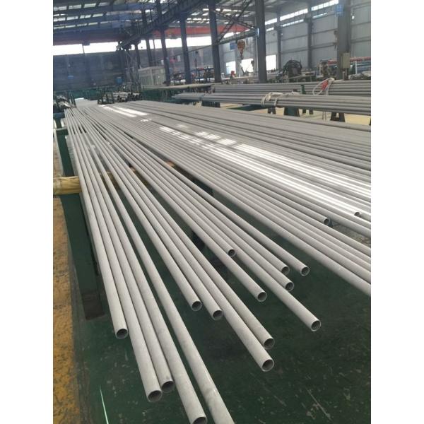 Round Precision Stainless Steel Tubing , Stainless Steel Seamless Pipe