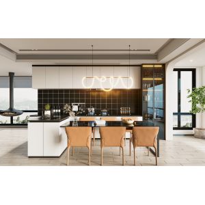 Custom Furniture Solid Wood Design Cabinet Furniture Kitchen Cupboard Cabinets