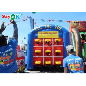 Inflatable Backyard Games Indoor Inflatable Tic Tac Toe Basketball Connect 3 In