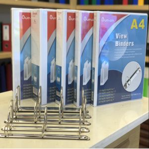 File Organization Made Easy Customized Color Durable Hinge Binder with ONE Touch