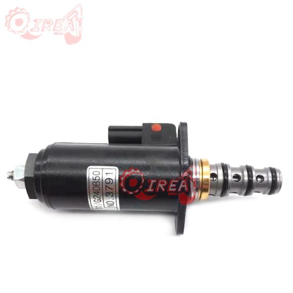 Buy SK200-8 Excavator YN35V00050F1 KWE5K-31/G24DB50 Safety Lock Solenoid Valve at wholesale prices