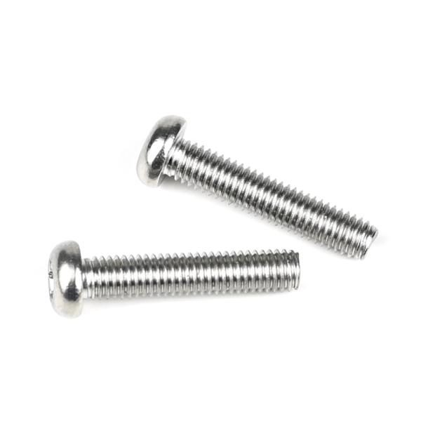 SUS304 Thread Cutting Pan Head Torx M5 X 20mm Machine Screws for Shelving ZINC Finish
