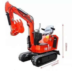 Moving Type Crawler Excavator 9kW Mini DOOZER 2t Smallest for Construction