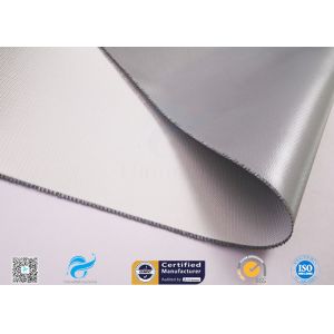 Thermal Insulation Alkali Free Fiberglass Fabric Coated With Silicone Rubber
