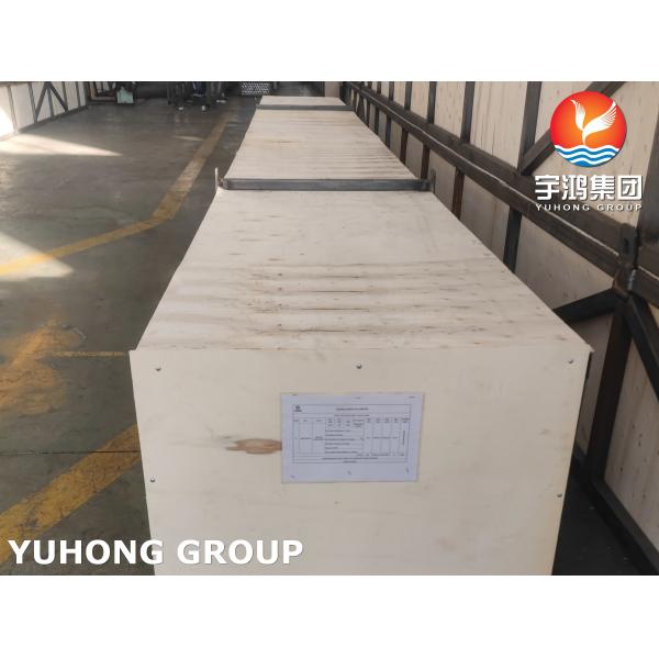 Extruded Fin Tube With Base Tube ASME SB163 NO4400 And Aluminum Fin
