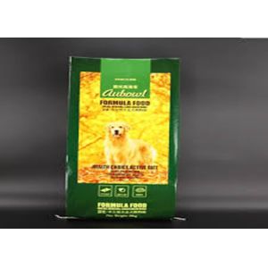 China Zip Lock Pet Food Packaging Bag Strong Sealing Plastic Laminated Stand Up on sale