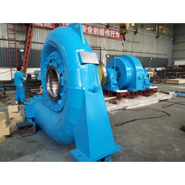 Silicon Brushless Water Turbine Generator 300-3000rpm Speed Range 200kw-20mw Power Output