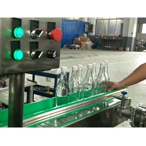 Beverage Screw Capping Machine 2000bph Glass Bottle Sealing Machine