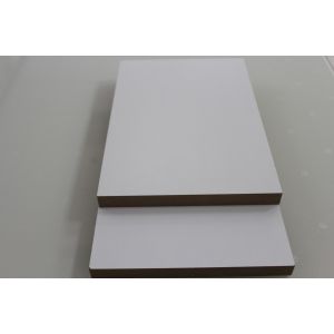 Custom Made Pine Veneered MDF Sheets / Office Table Water Resistant MDF Board