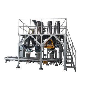 Rubber Powder Mixer Banbuary Automatic Small Chemical Weighing Batching System