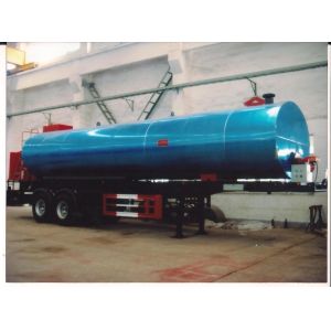 Quality 25000L Hot Asphalt Trailer 30M3  40M3  50M3 Pump Capacity Customized for sale