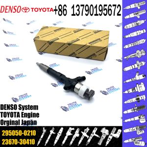 Common Rail Fuel Injector 23670-30410 Common Rail Injetor 295050-0210 For TOYOTA