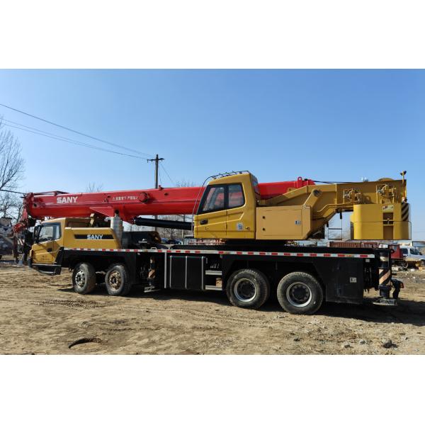 Buy 2020 Model Used Shacman 50t Maximum Rated Lifting Capacity Used Truck Crane STC500E5 For Heavy Duty Lifting at wholesale prices