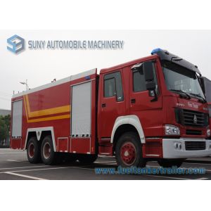 HOWO 15000L 6X4 3 Axle Fire Fighting Trucks ZZ5347V4647D1 Chassis