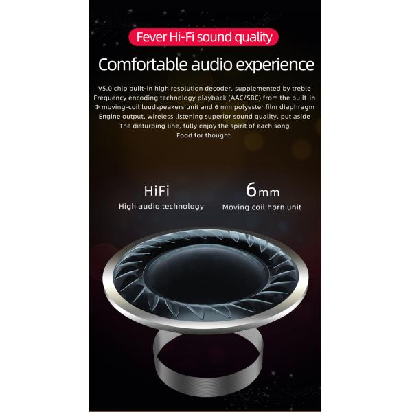 Portable Health Care Products Cherry Blossom Powder A8S Bluetooth Wireless Earphone